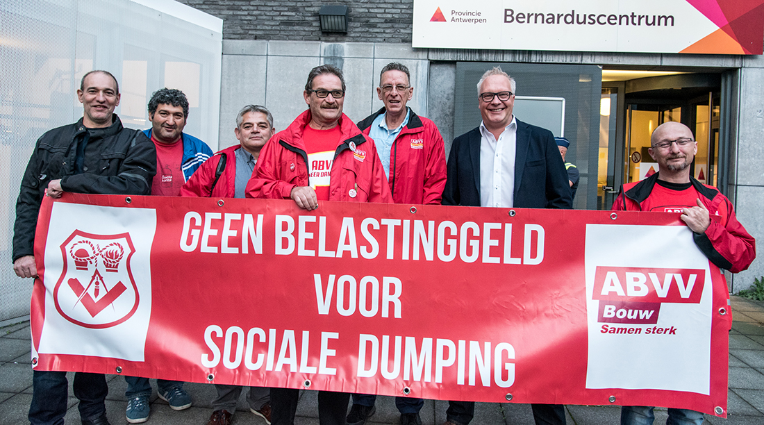 Peter Mertens en Kathleen Van Brempt interpelleren stadsbestuur over sociale dumping op stadswerven