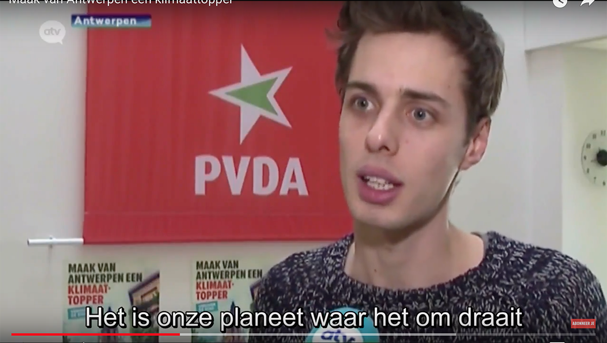 ATV-reportage: PVDA wil van Antwerpen klimaattopper maken