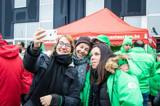 Woede, verzet en solidariteit in de Antwerpse haven