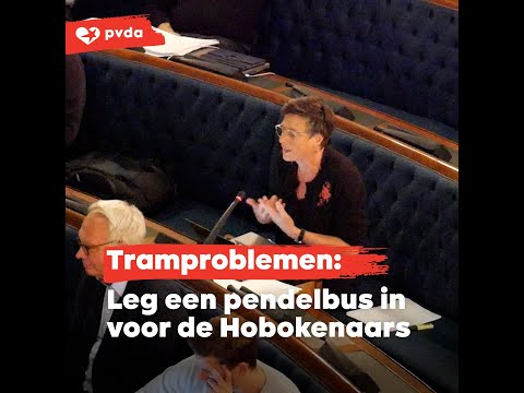 Mie Branders neemt het op voor de Hobokense pendelaars