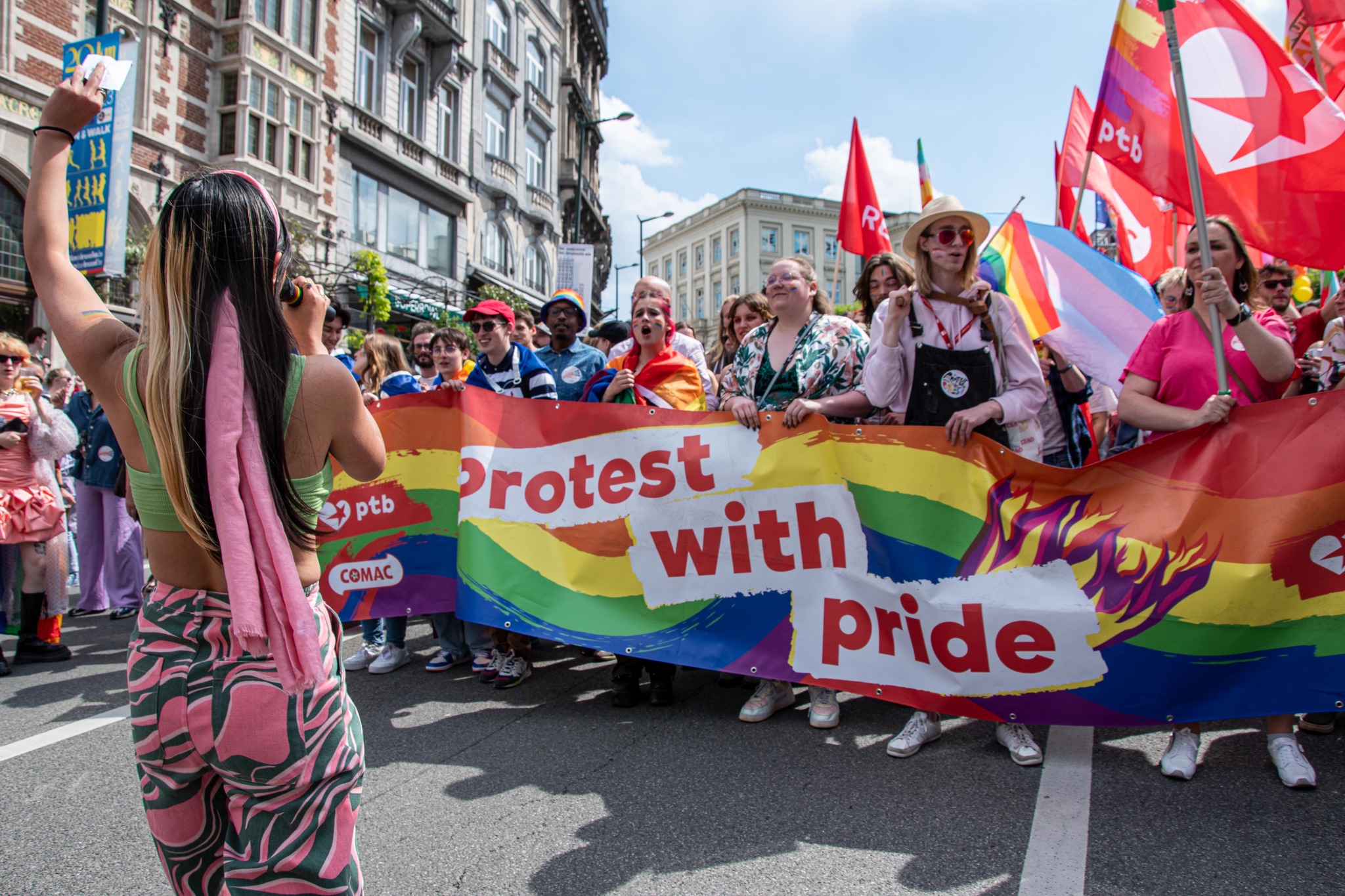 Protest with Pride! PVDA neemt deel aan de Antwerp Pride