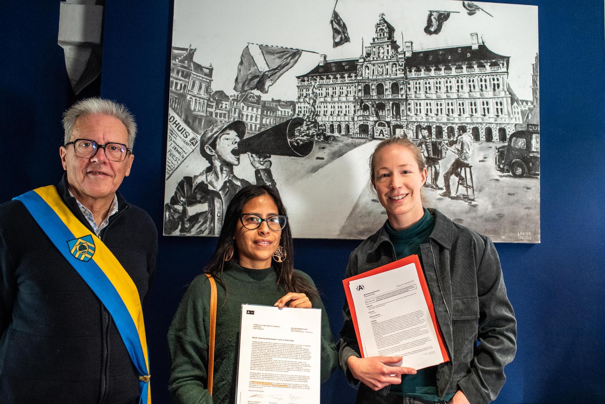 PVDA geeft samen met Vooruit en Groen Deurne motie tegen de keerlus af op Stadhuis